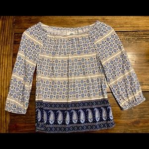 Old Navy Girls Boho Style Top (L)